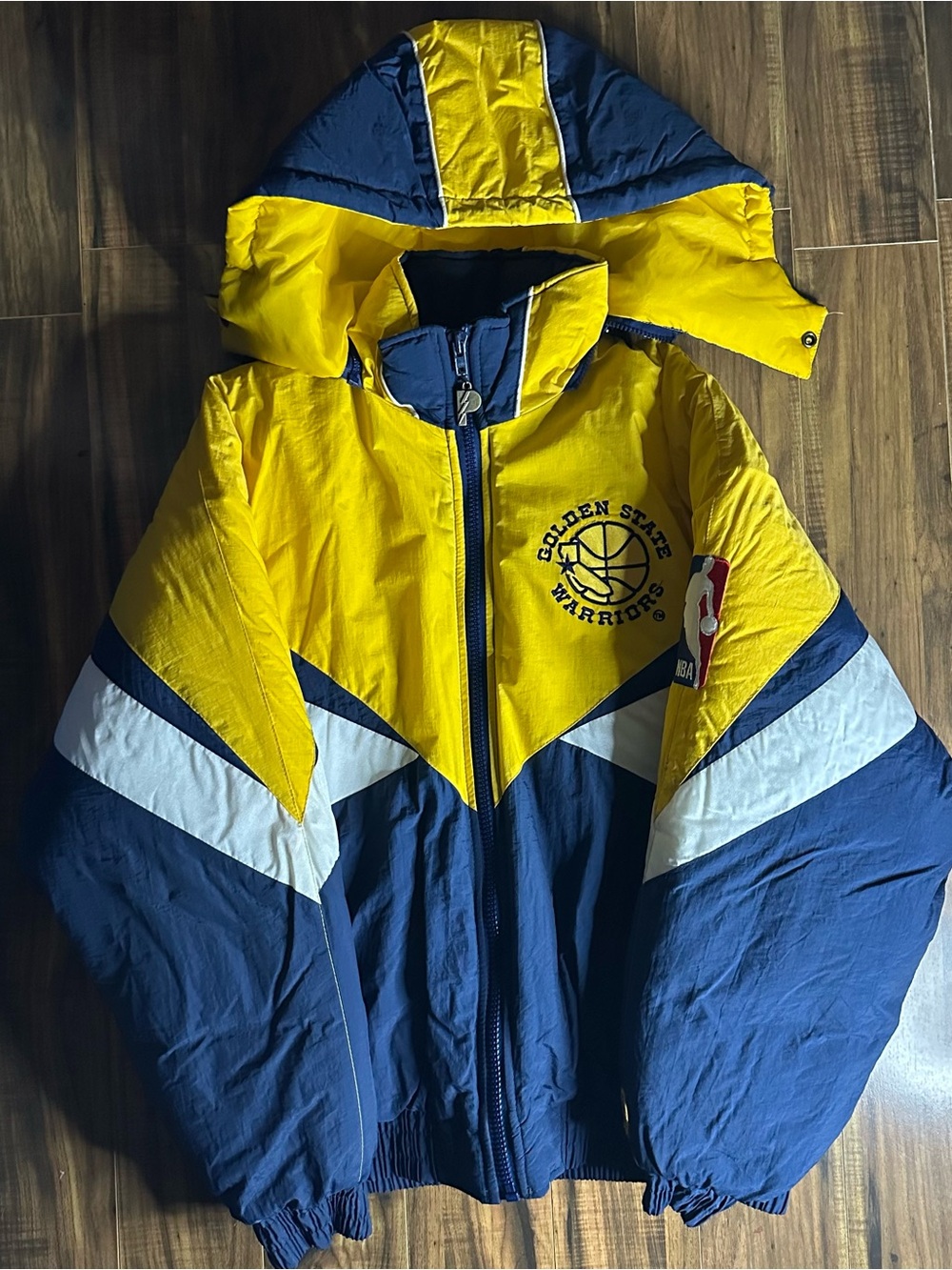 RARE Vintage Golden State Warriors Pro Player Jacket